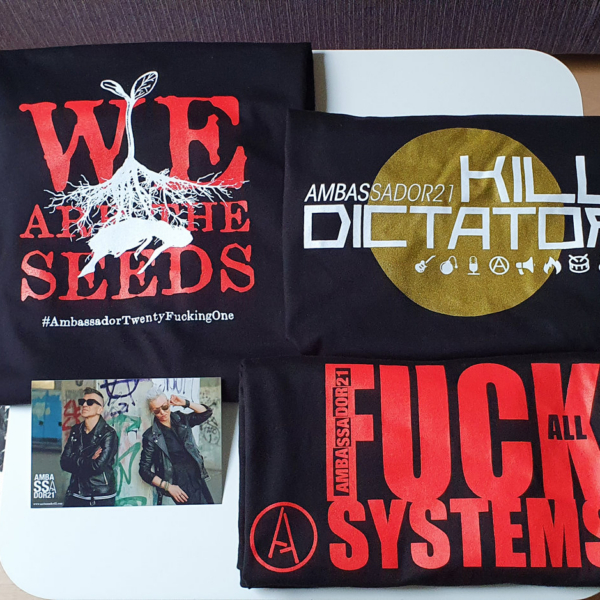 Ambassador21 "We Are The Seeds" t-shirt