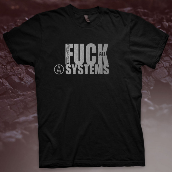 Ambassador21 "Fck All Systems. Silver" t-shirt